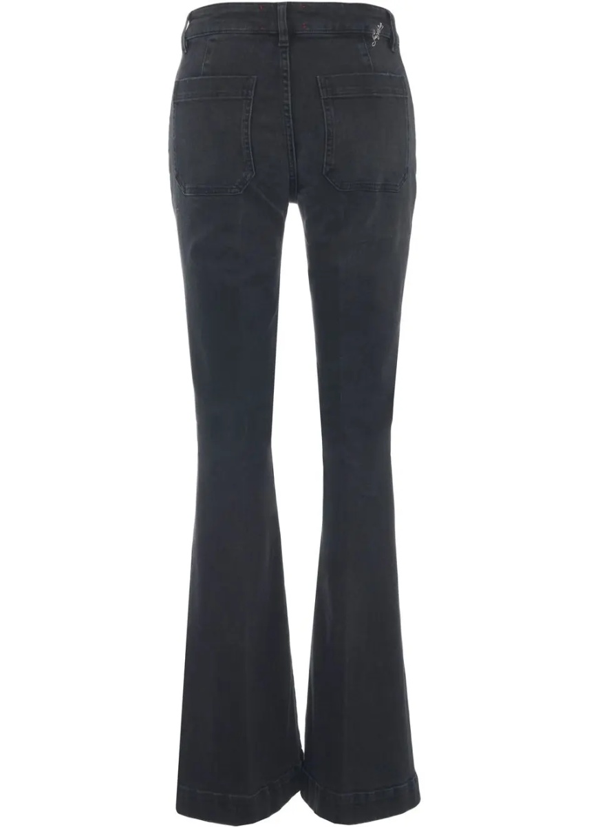 Blugi Flared jeans 'Delphine' - Img 4