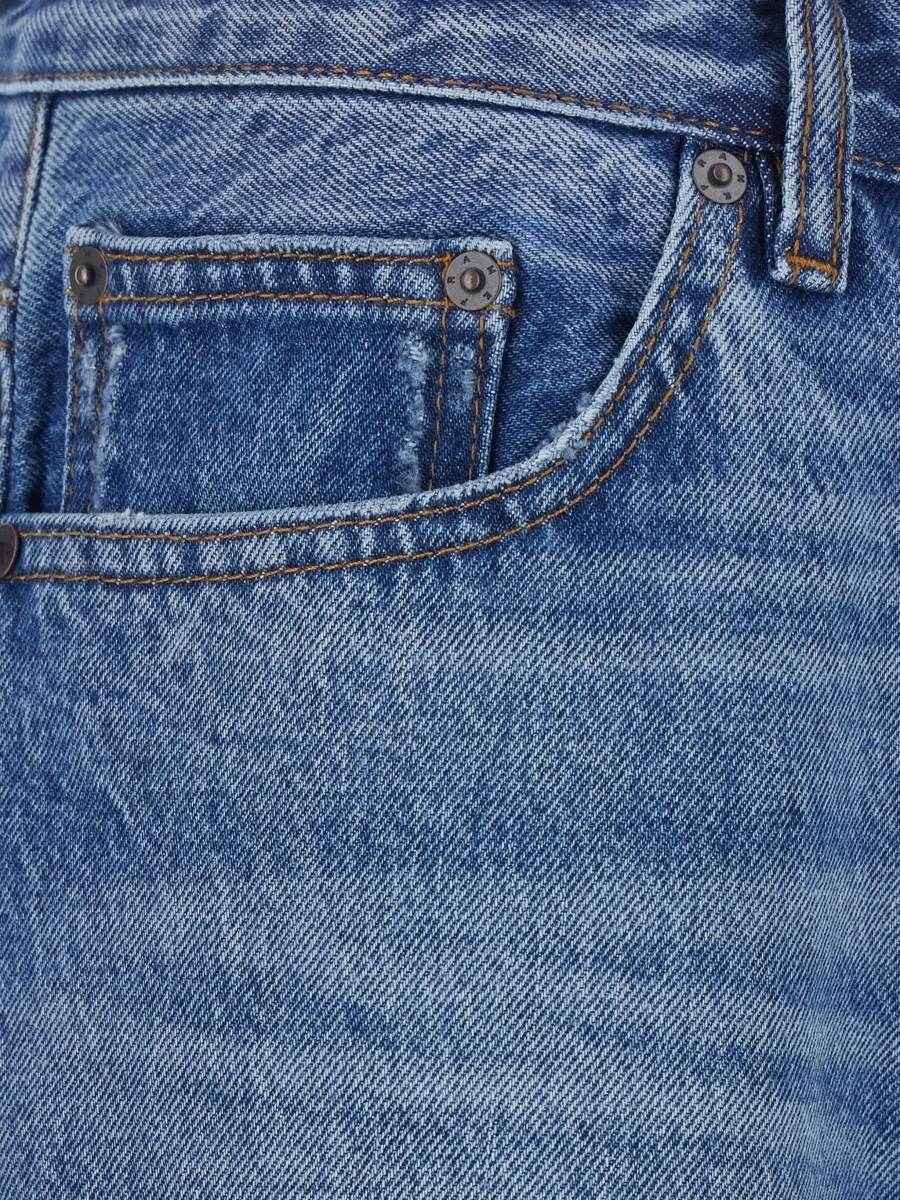 Blugi FRAME albastri din denim - Img 5