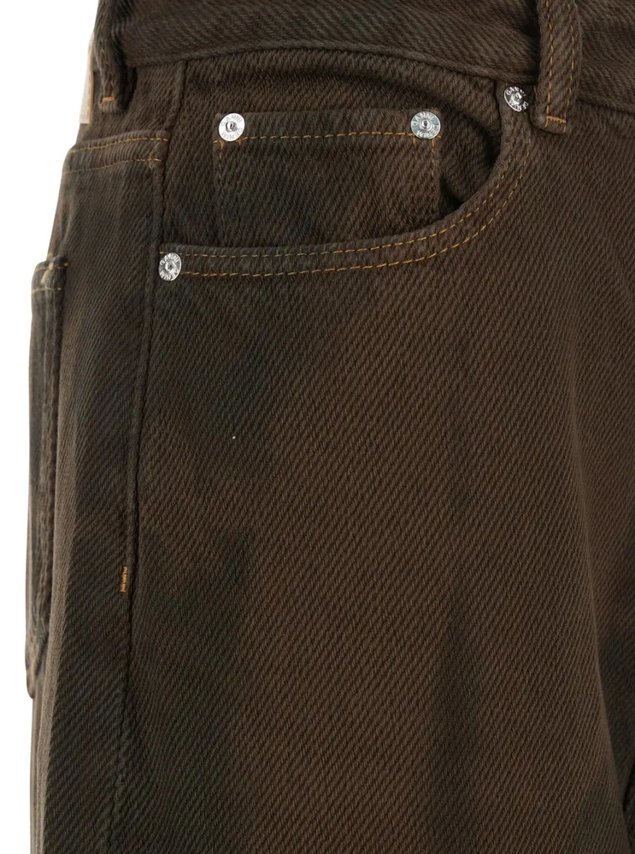 Blugi Ganni maro din denim - Img 3
