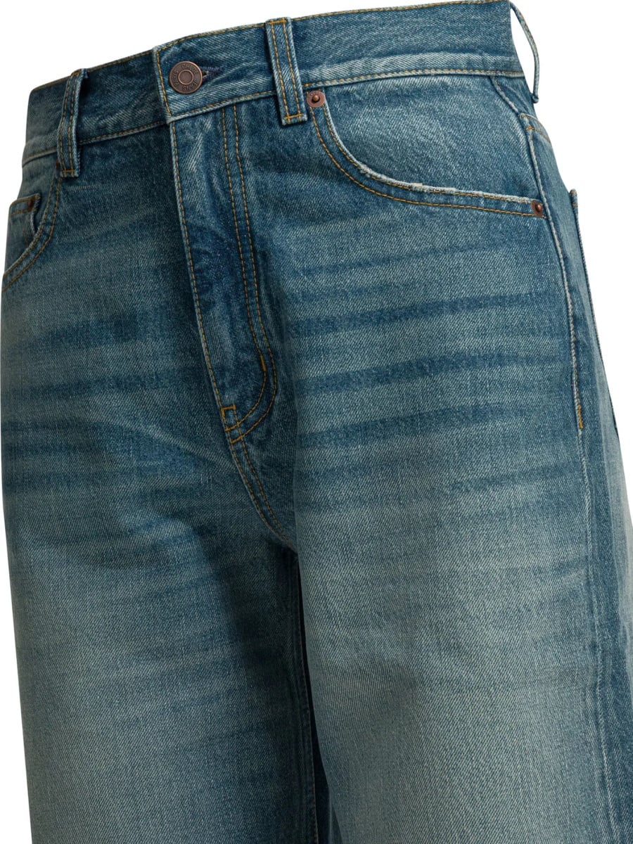 Blugi Short wide leg jeans - Img 3