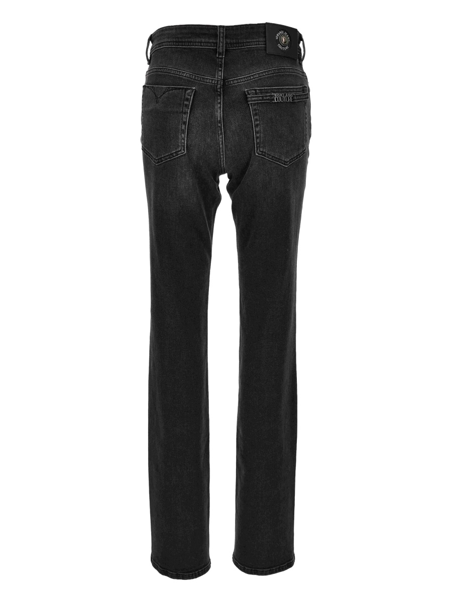 Blugi Skinny Versace Jeans Couture negri - Img 2
