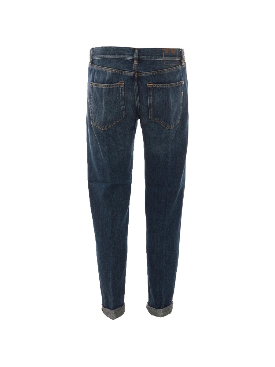 Blugi slim fit Dondup albastri - Img 2