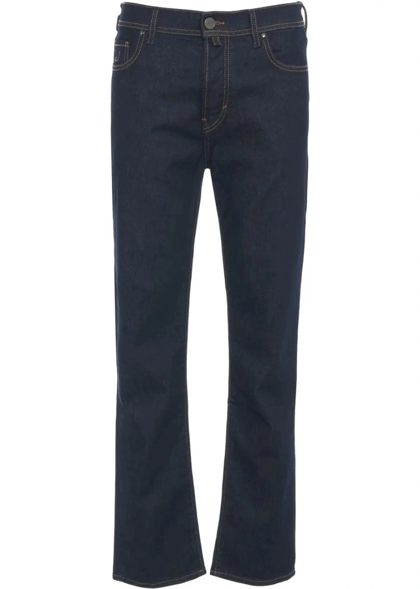 Blugi slim fit Jacob Cohen albastri 'Edo' - Img 2