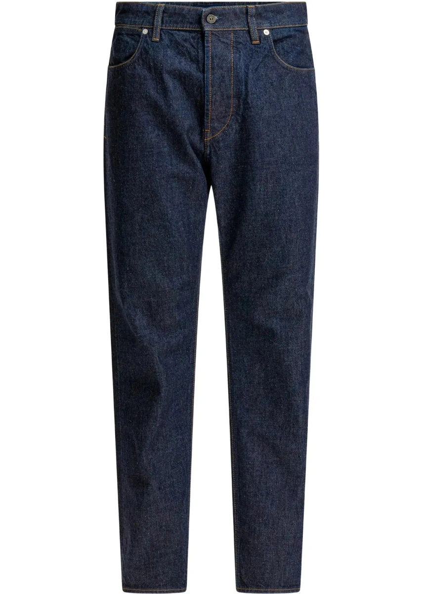 Blugi Stone Island albastri din denim - Img 7