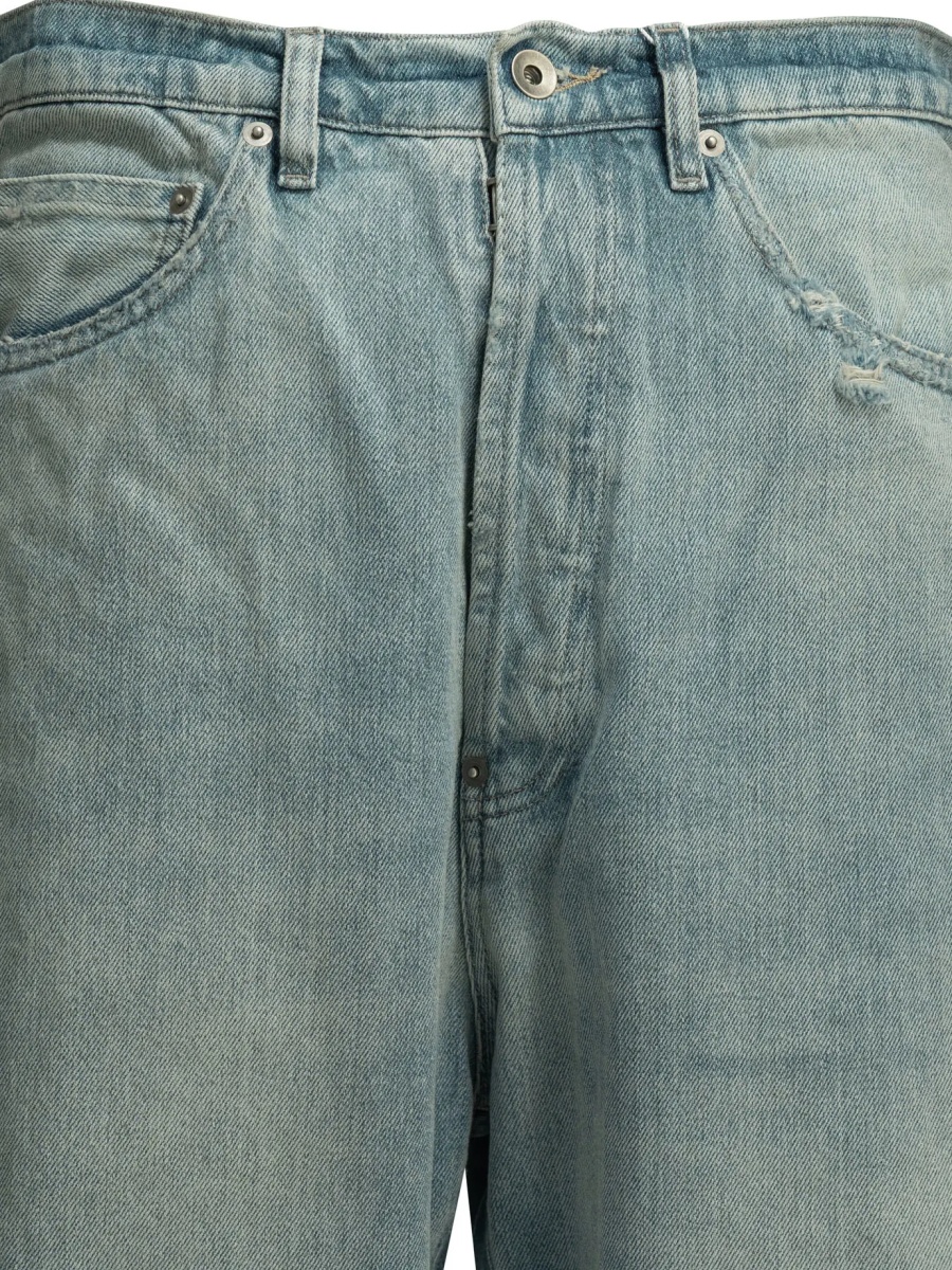 Blugi Straight-leg jeans with buckle - Img 3