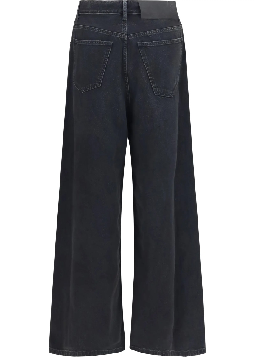 Blugi Straight-leg stretch denim Jeans - Img 2