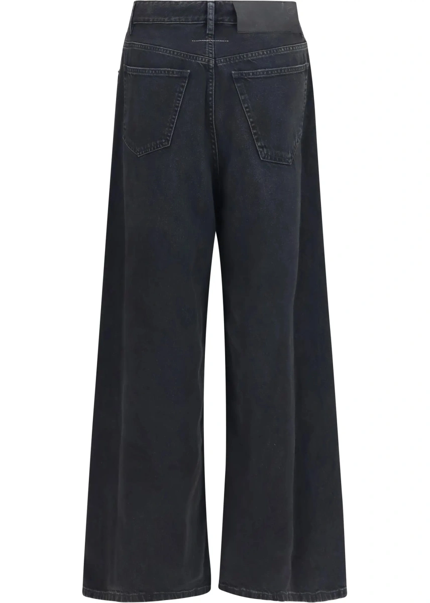 Blugi Straight-leg stretch denim Jeans - Img 2