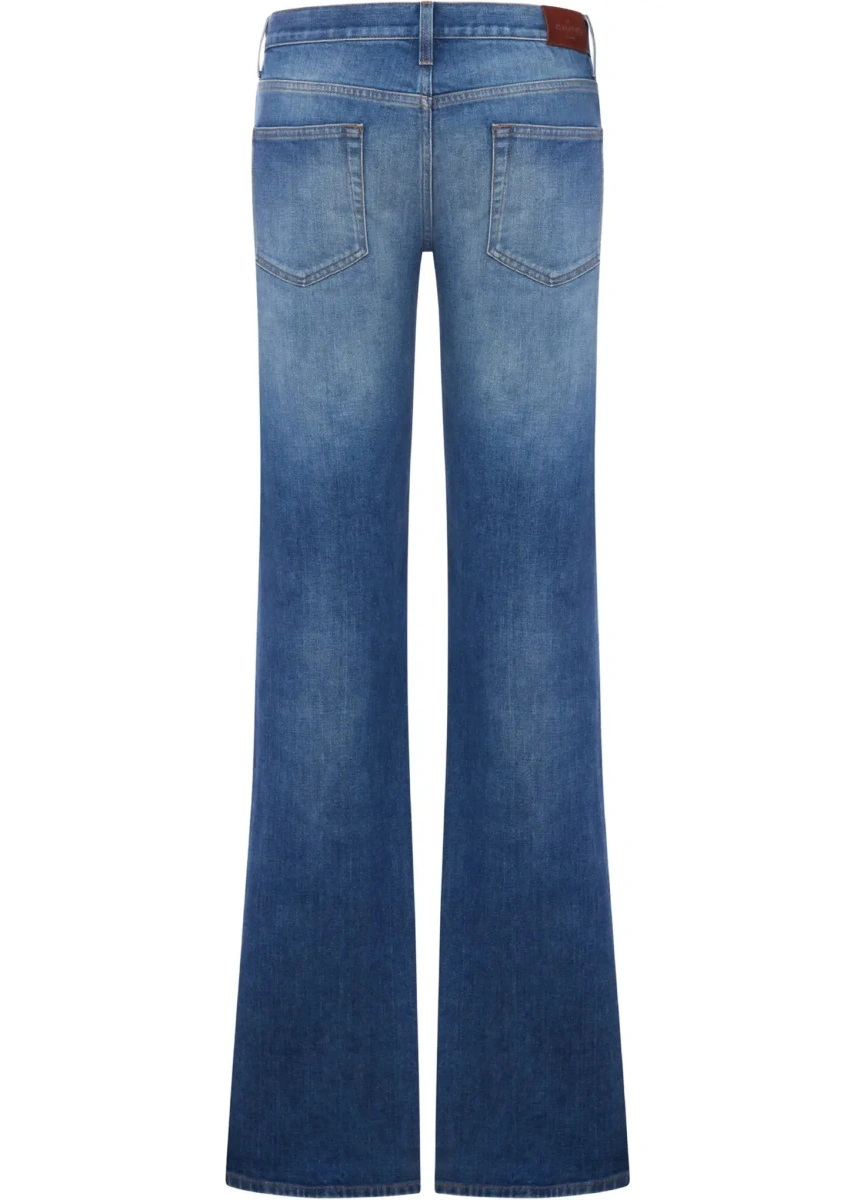 Blugi Stretch cotton Jeans with Horsebit - Img 4