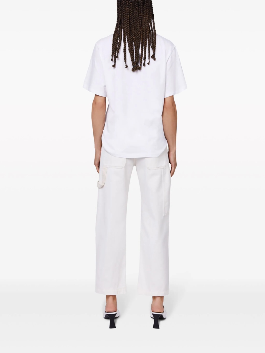 Blugi trei sferturi Stella McCartney neutri - Img 3
