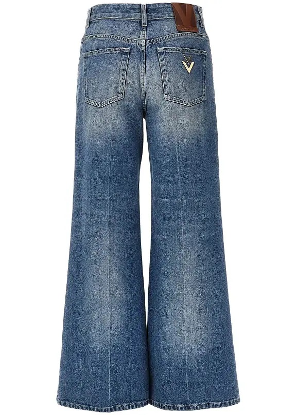 Blugi VGold details flared jeans - Img 3