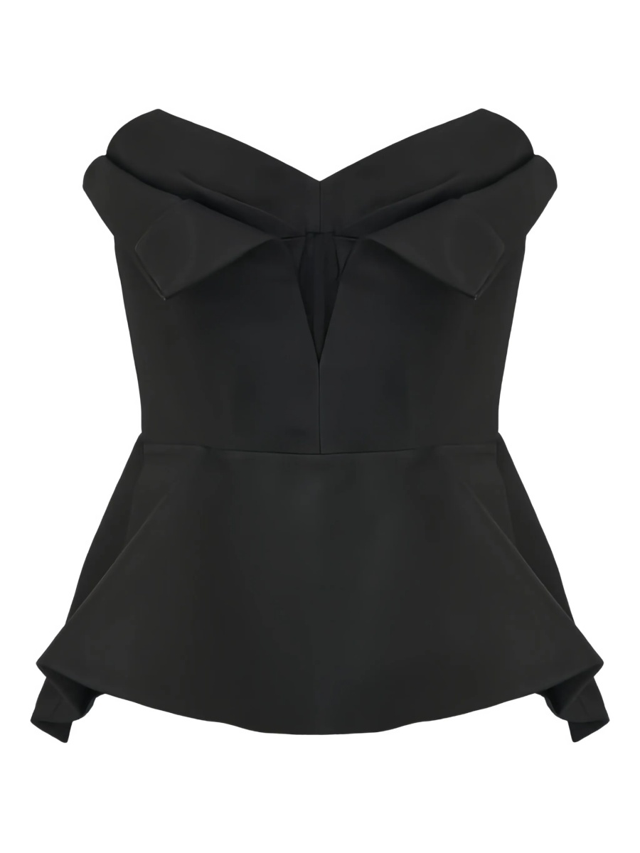Bluza Alexander McQueen Bow neagra - Img 2