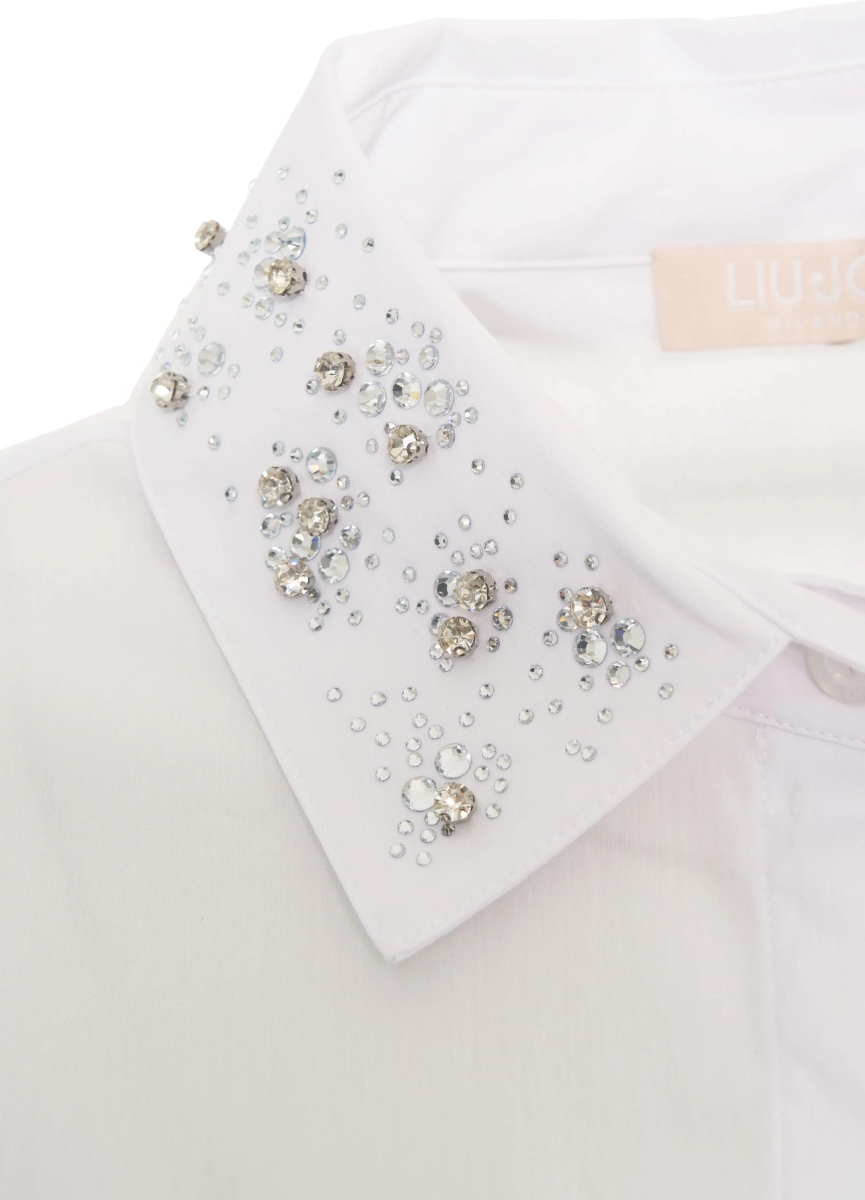 Bluza Blouse with rhinestone application - Img 4