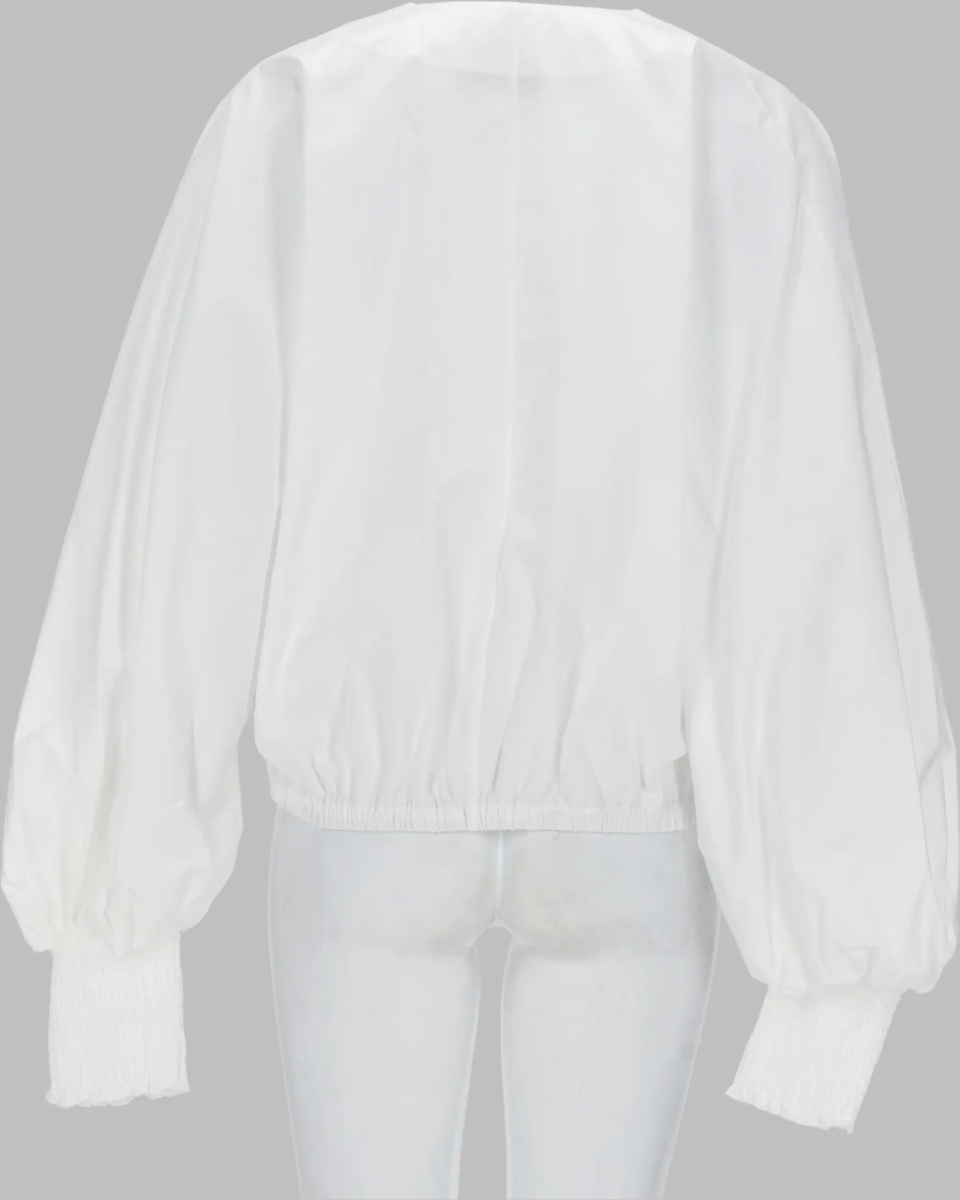 Bluza Camicia Con Manica A Pipistrello - Img 2