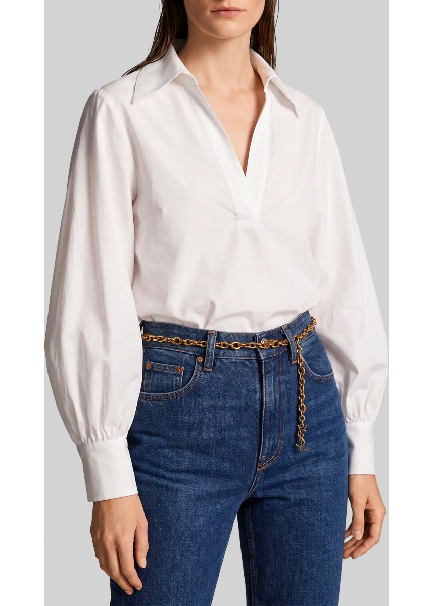 Bluza Cotton Poplin Blouse - Img 2