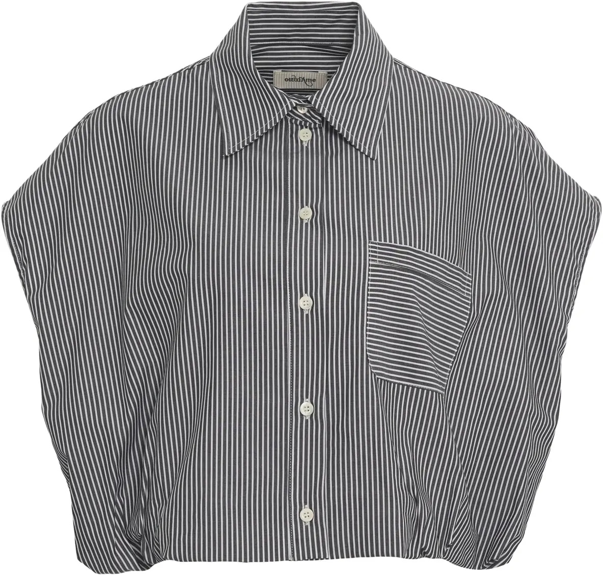 Bluza Cropped striped blouse - Img 2