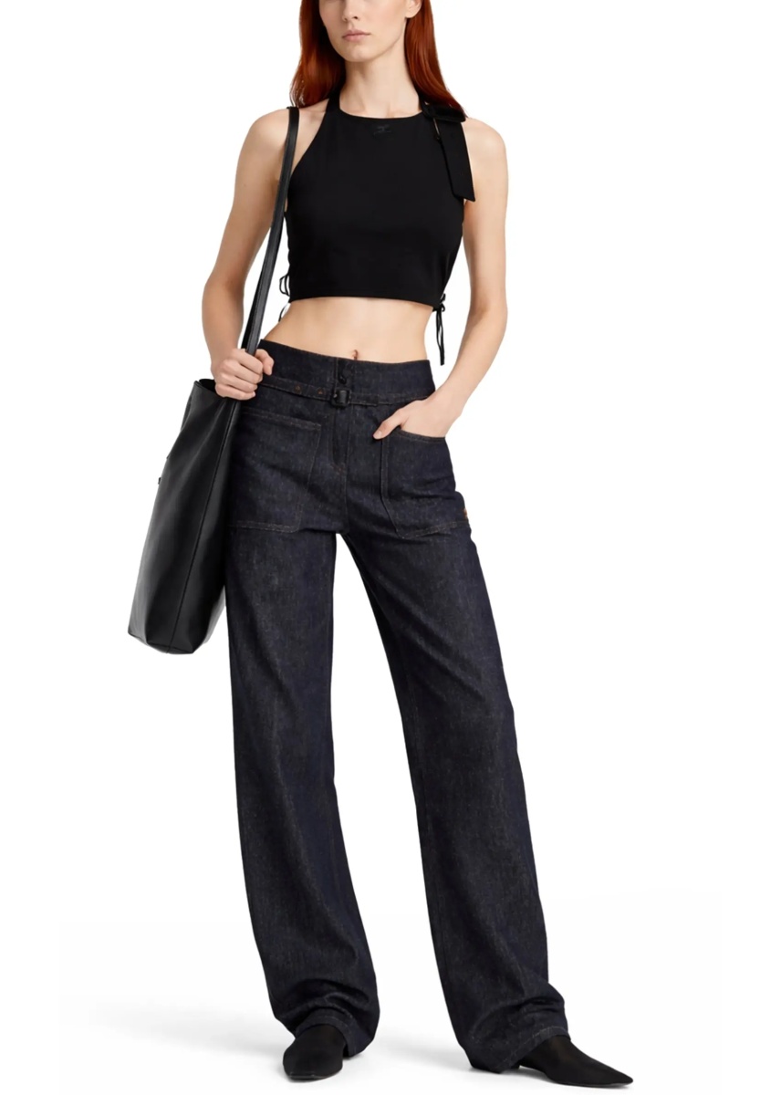 Bluza Cropped Top With Open Back - Img 2