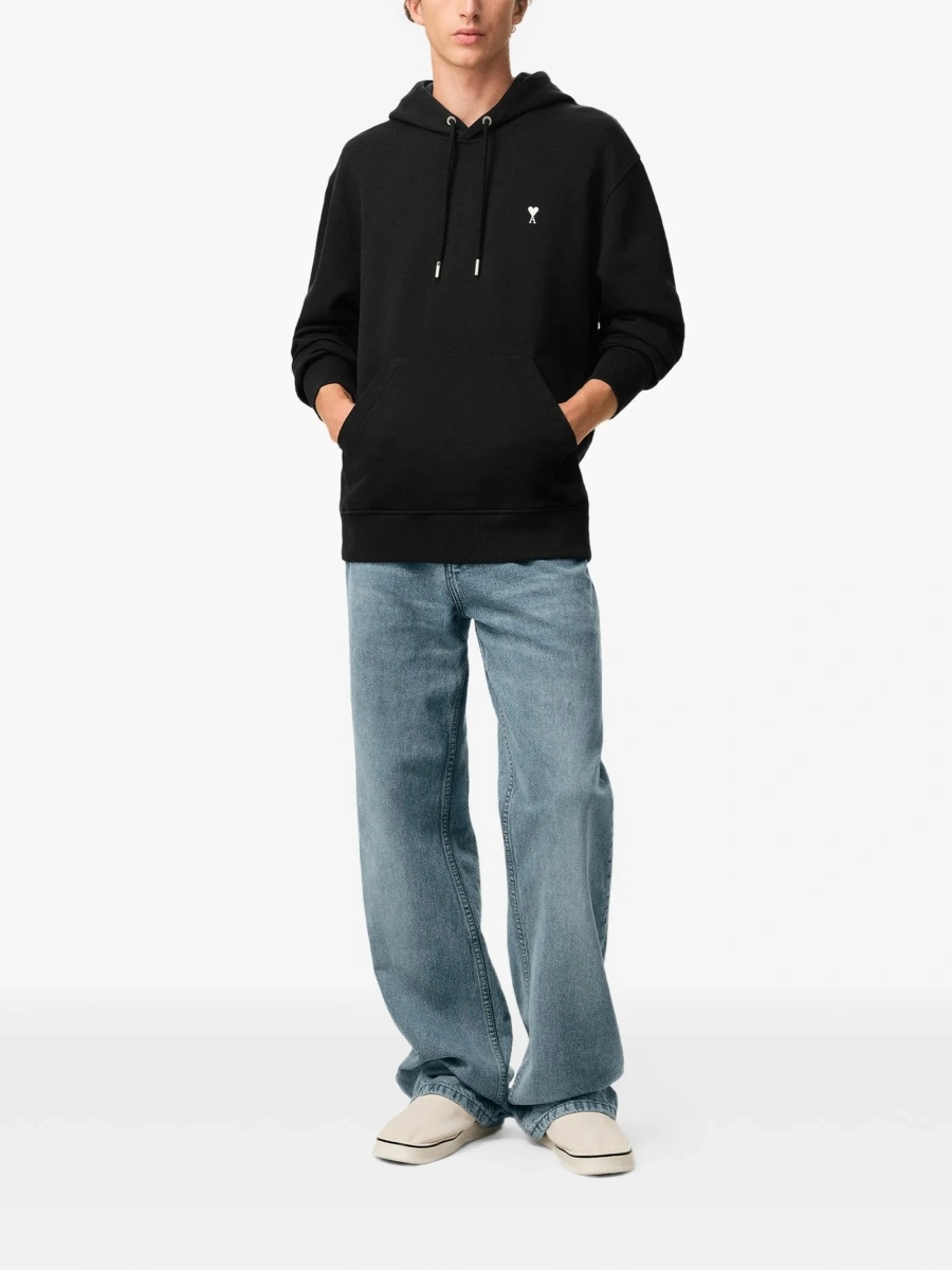 Bluza de trening AMI Paris ami de coeur neagra - Img 2