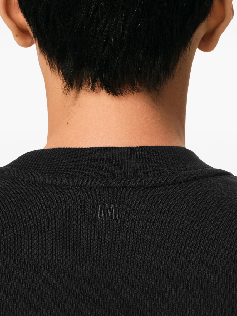 Bluza de trening AMI Paris ami de coeur neagra - Img 5