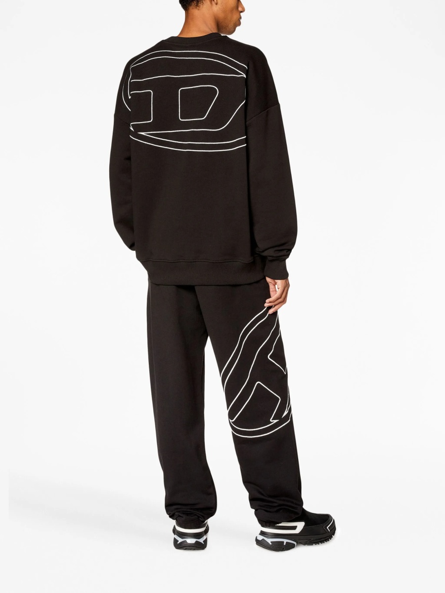 Bluza de trening Diesel neagra - Img 2
