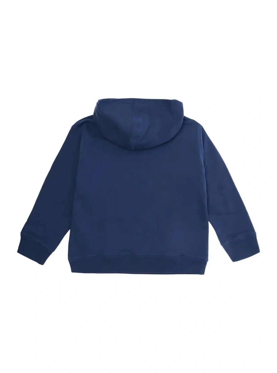 Bluza de trening Gucci albastra din bumbac - Img 2