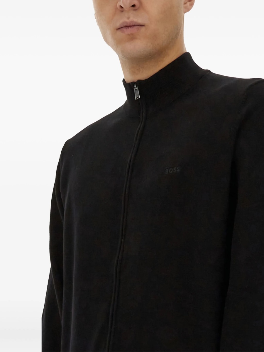 Bluza de trening Hugo Boss neagra - Img 4