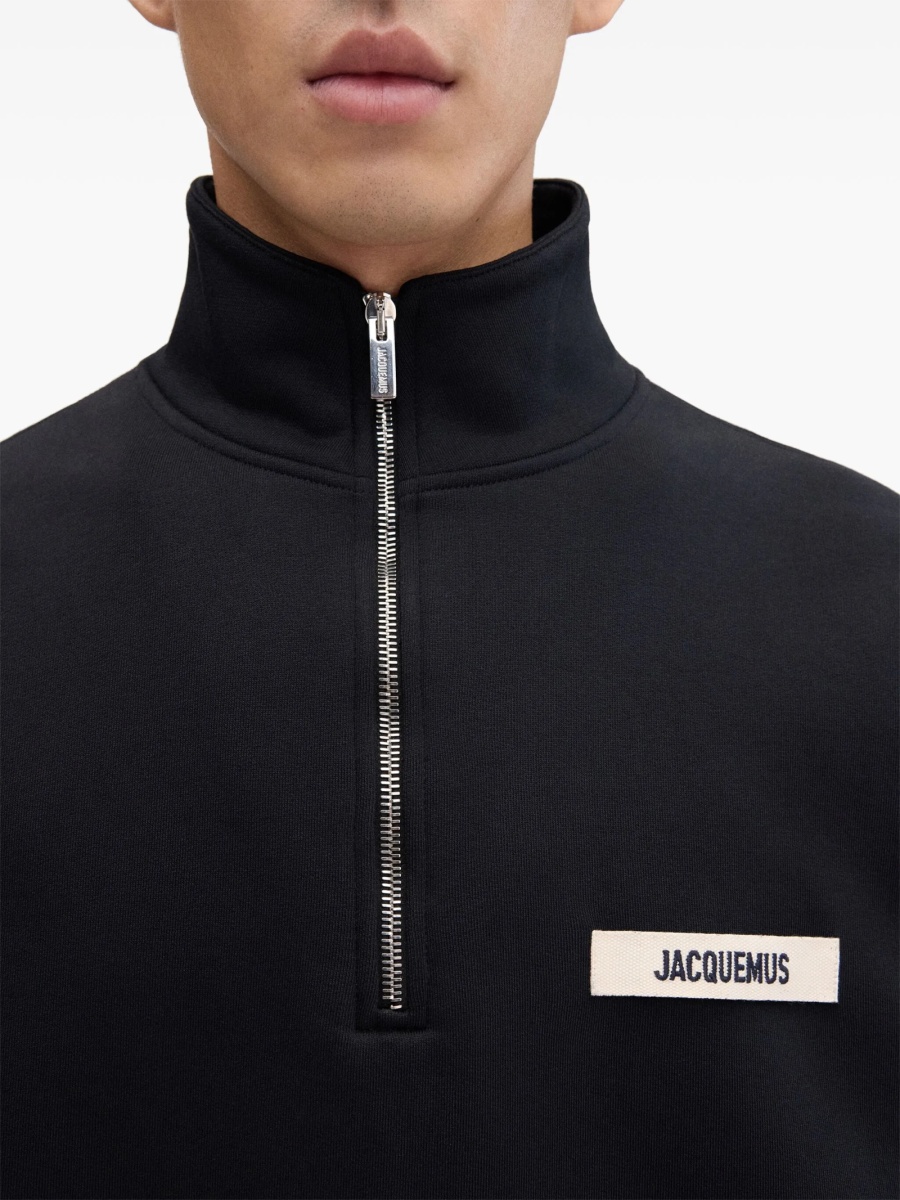 Bluza de trening JACQUEMUS neagra - Img 4