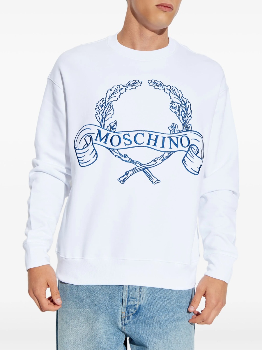Bluza de trening Moschino alba - Img 3
