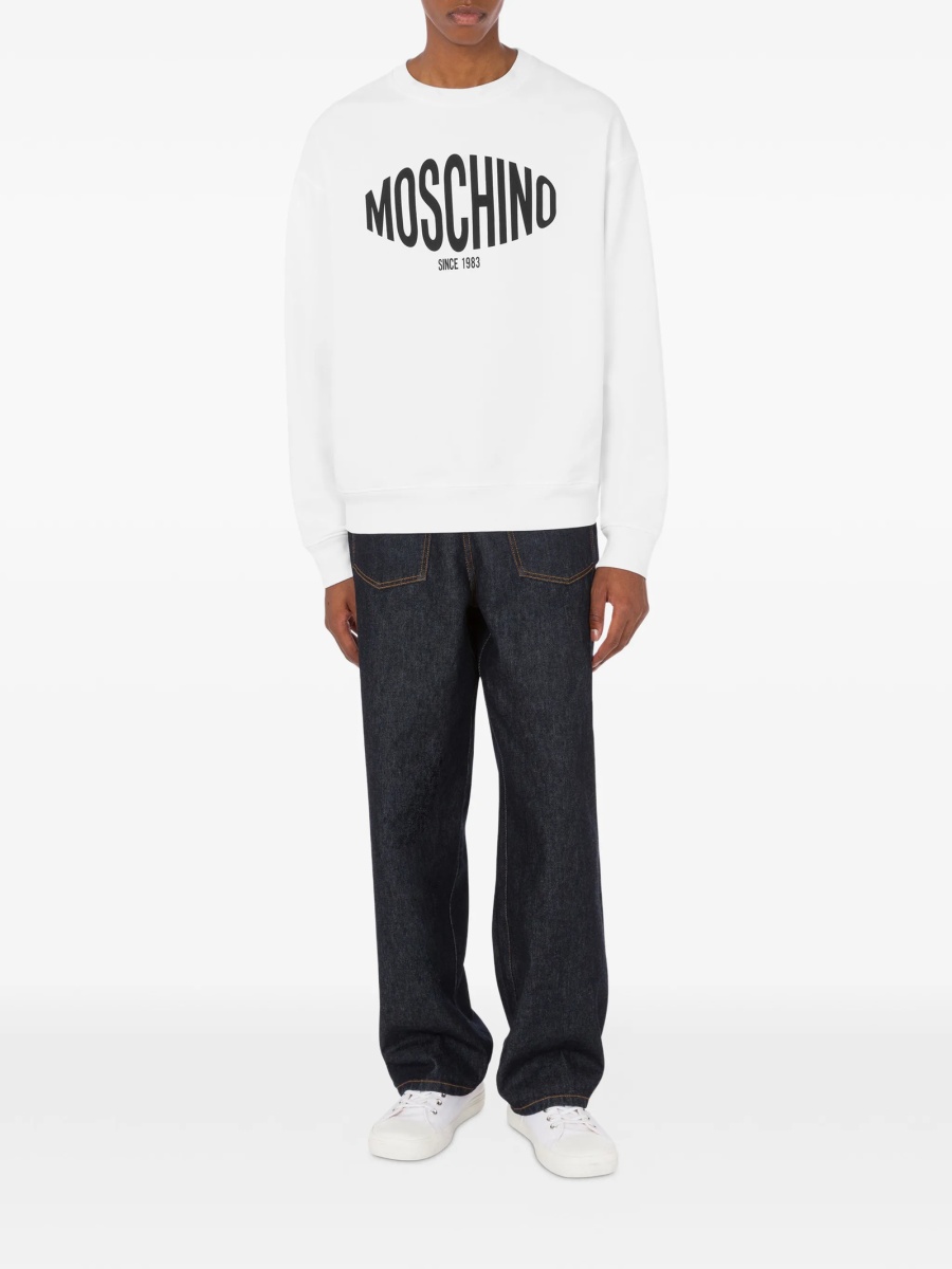 Bluza de trening Moschino alba - Img 2