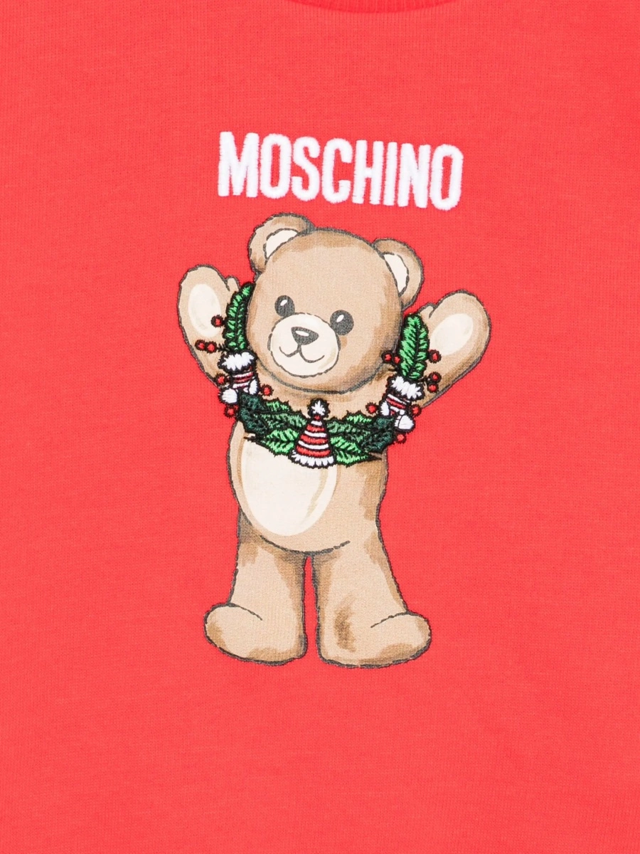 Bluza de trening Moschino rosie - Img 3