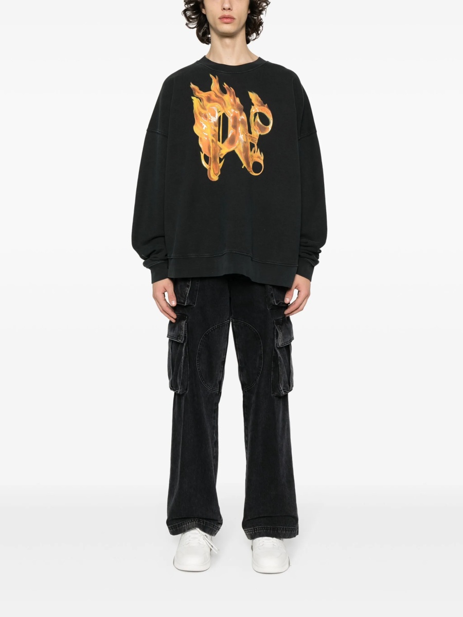 Bluza de trening Palm Angels neagra - Img 2