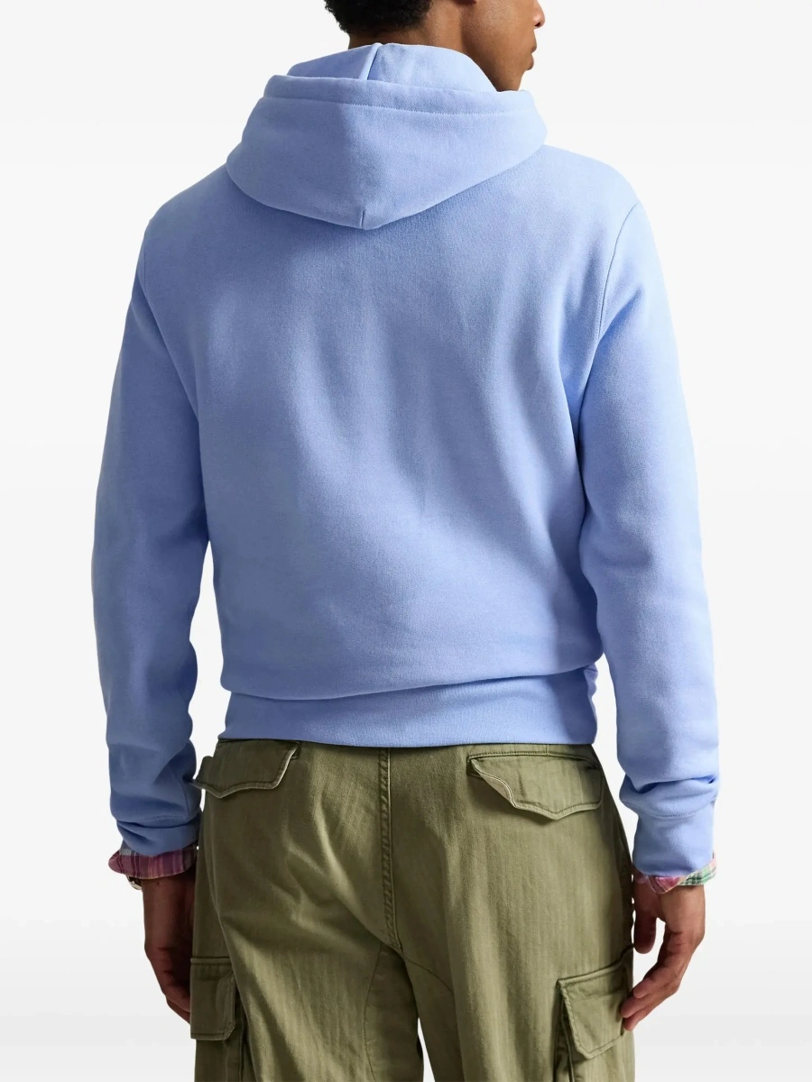 Bluza de trening Ralph Lauren albastra din bumbac - Img 6
