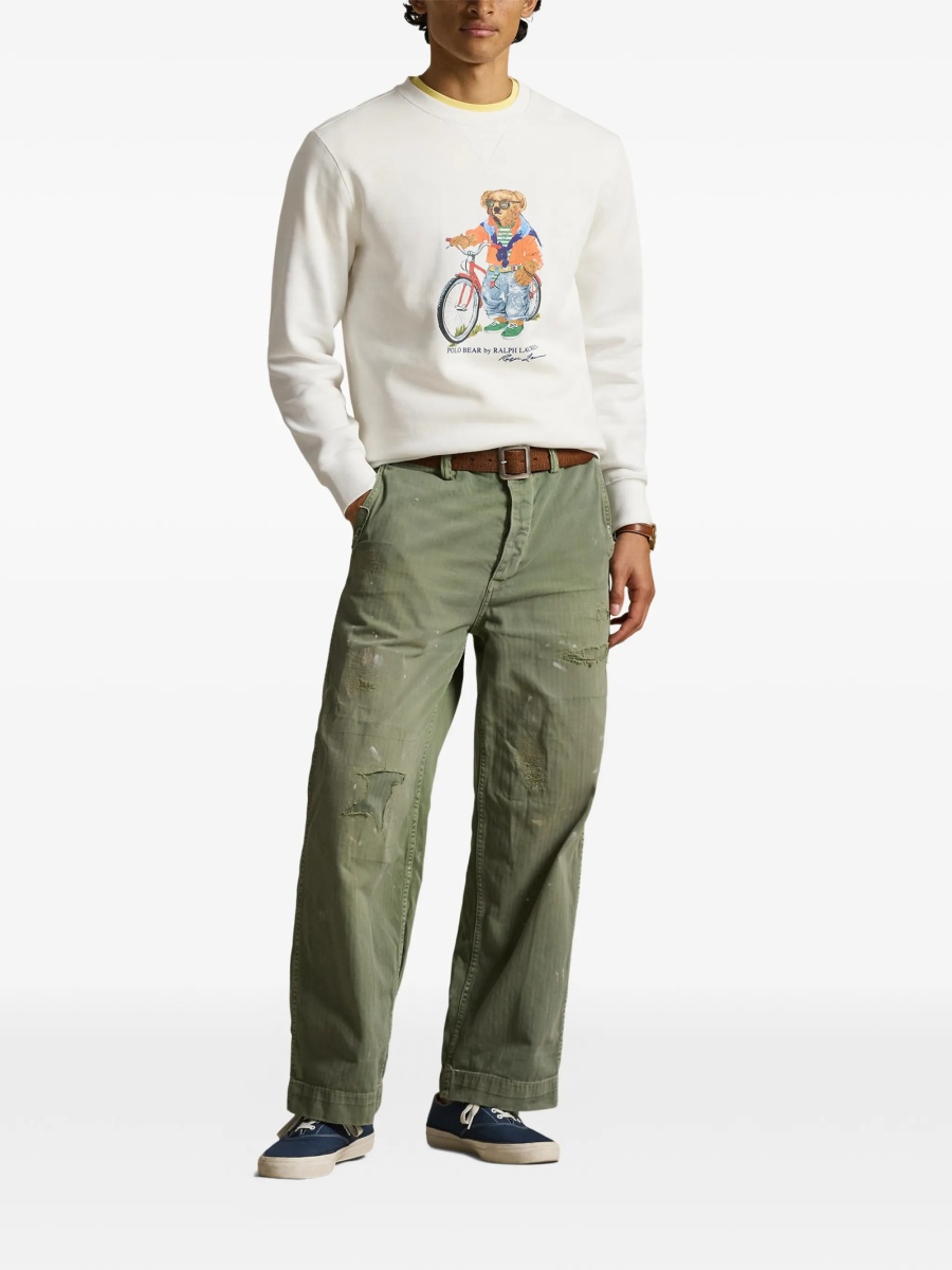 Bluza de trening Ralph Lauren neutra - Img 2