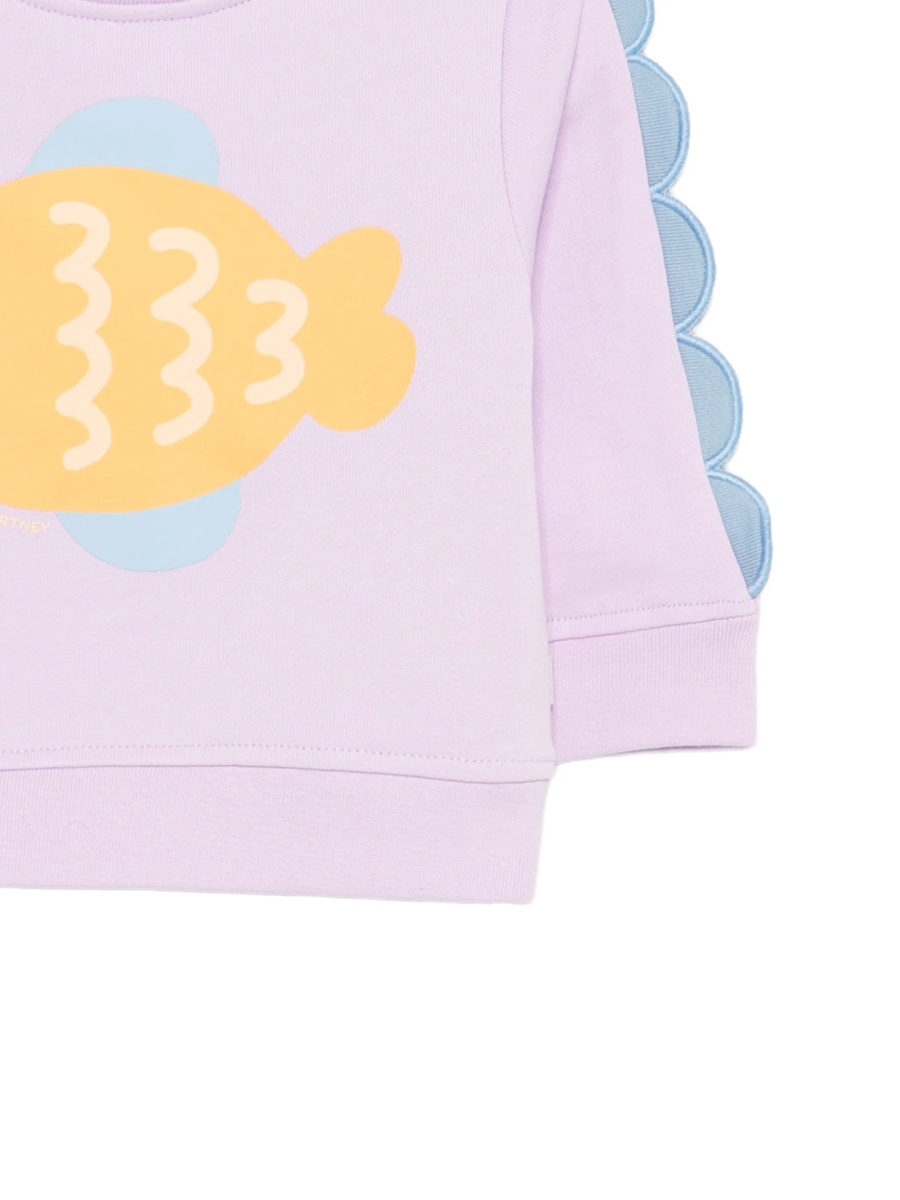 Bluza de trening Stella McCartney violet - Img 3