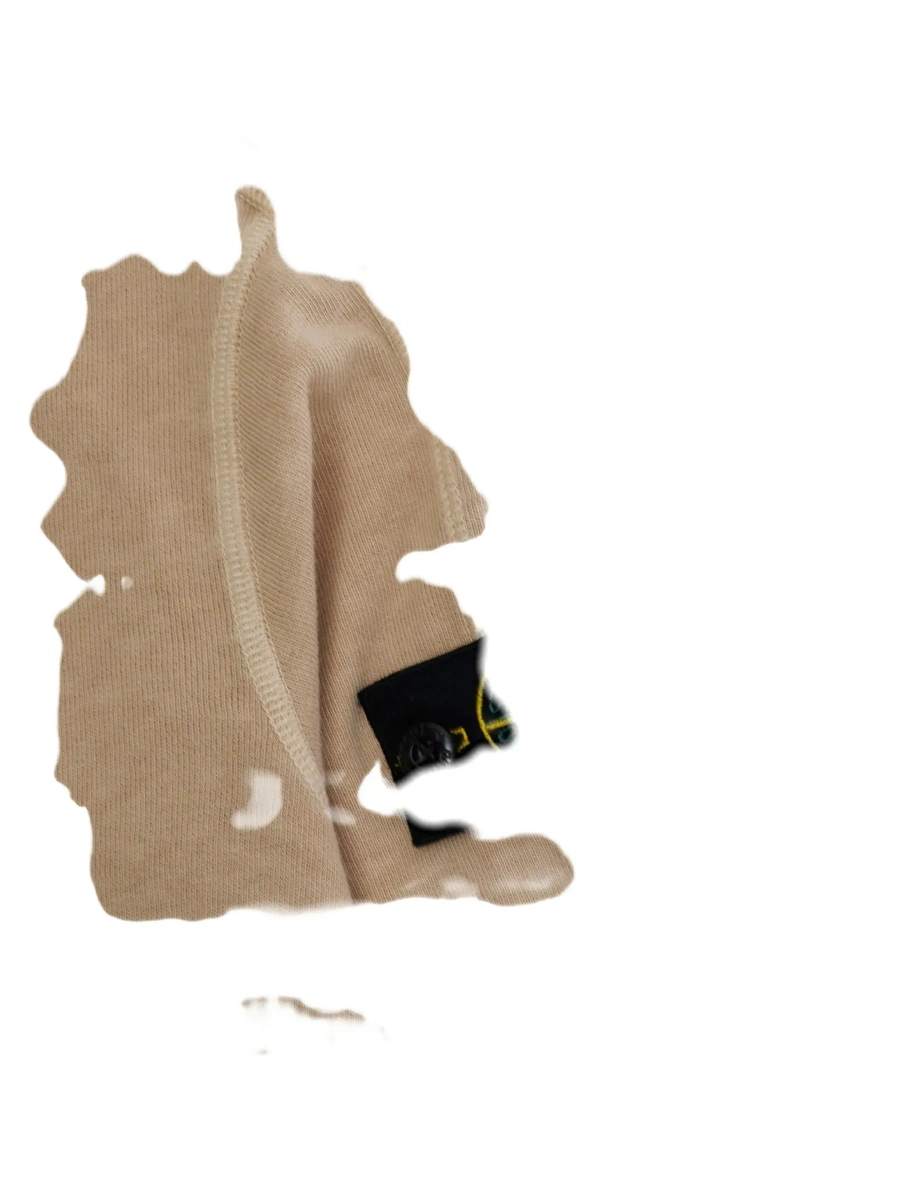 Bluza de trening Stone Island bej din bumbac 'L1S166100012S0060V0190' - Img 5