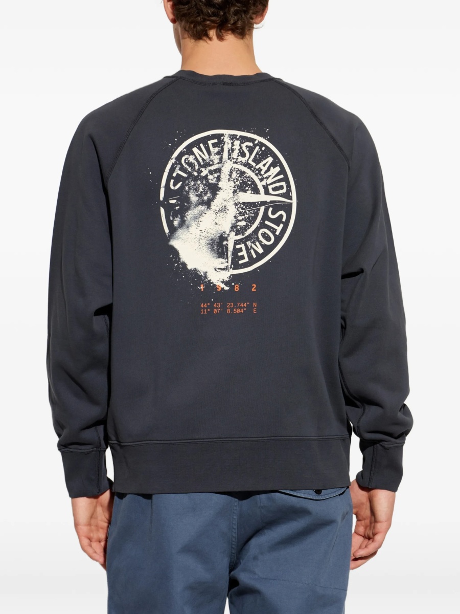 Bluza de trening Stone Island gri - Img 4