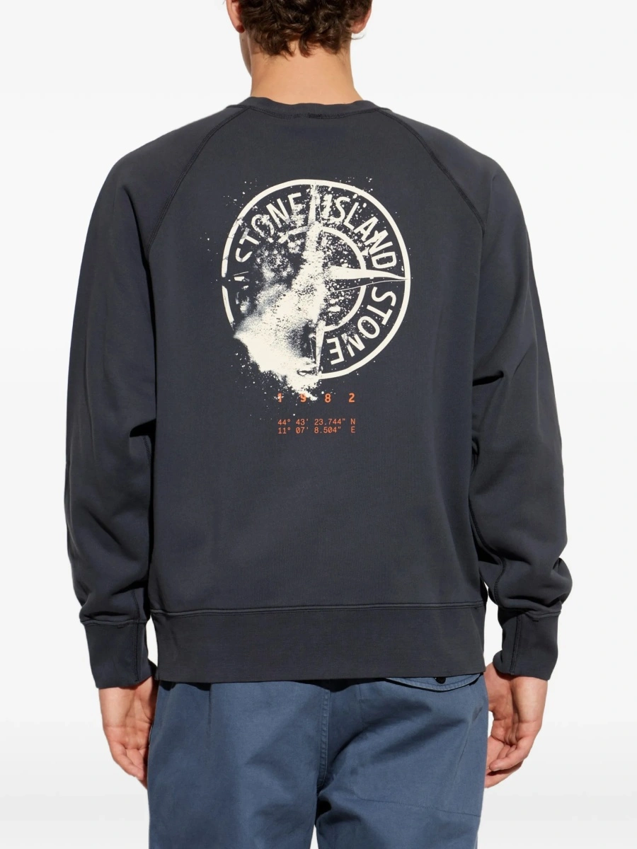 Bluza de trening Stone Island gri - Img 4