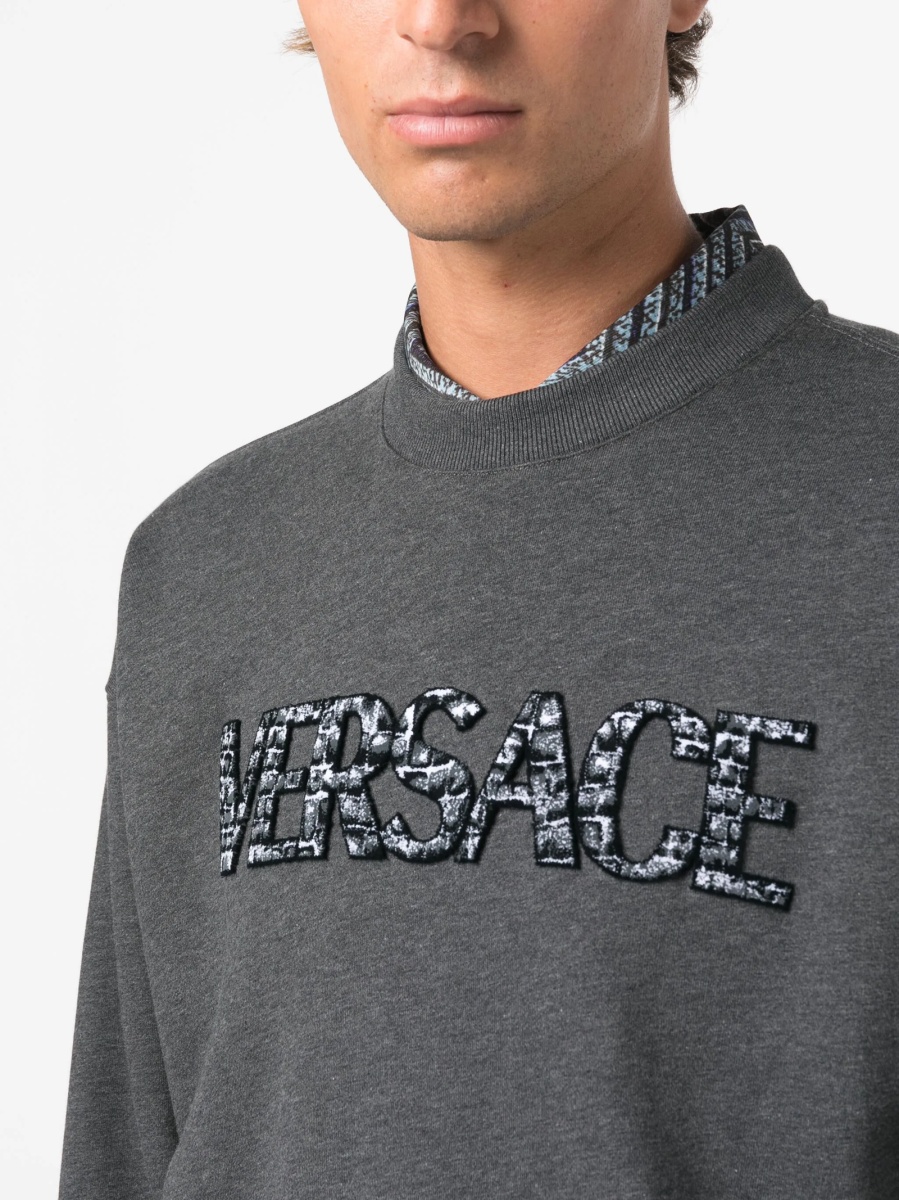 Bluza de trening Versace gri - Img 5