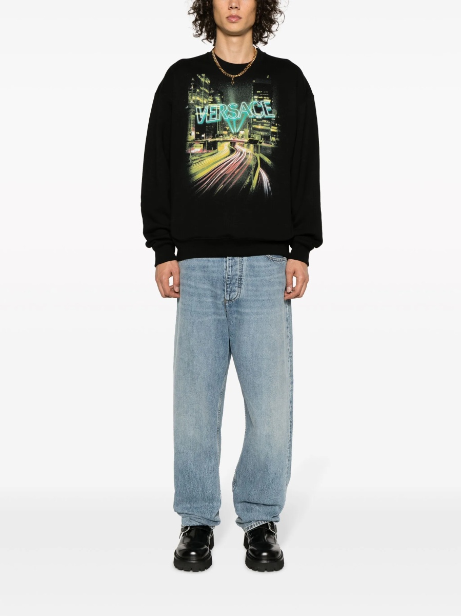 Bluza de trening Versace neagra - Img 2