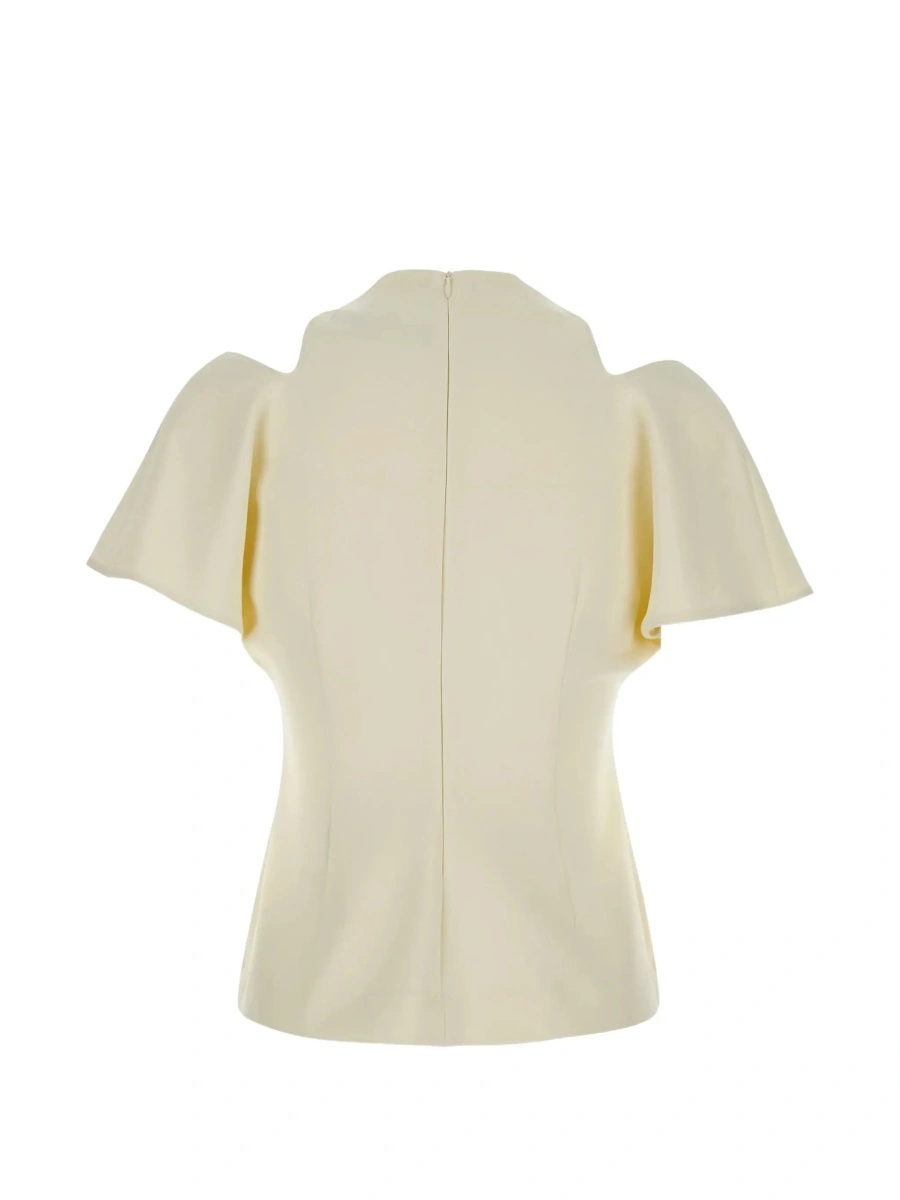 Bluza FEDERICA TOSI alba din matase - Img 4