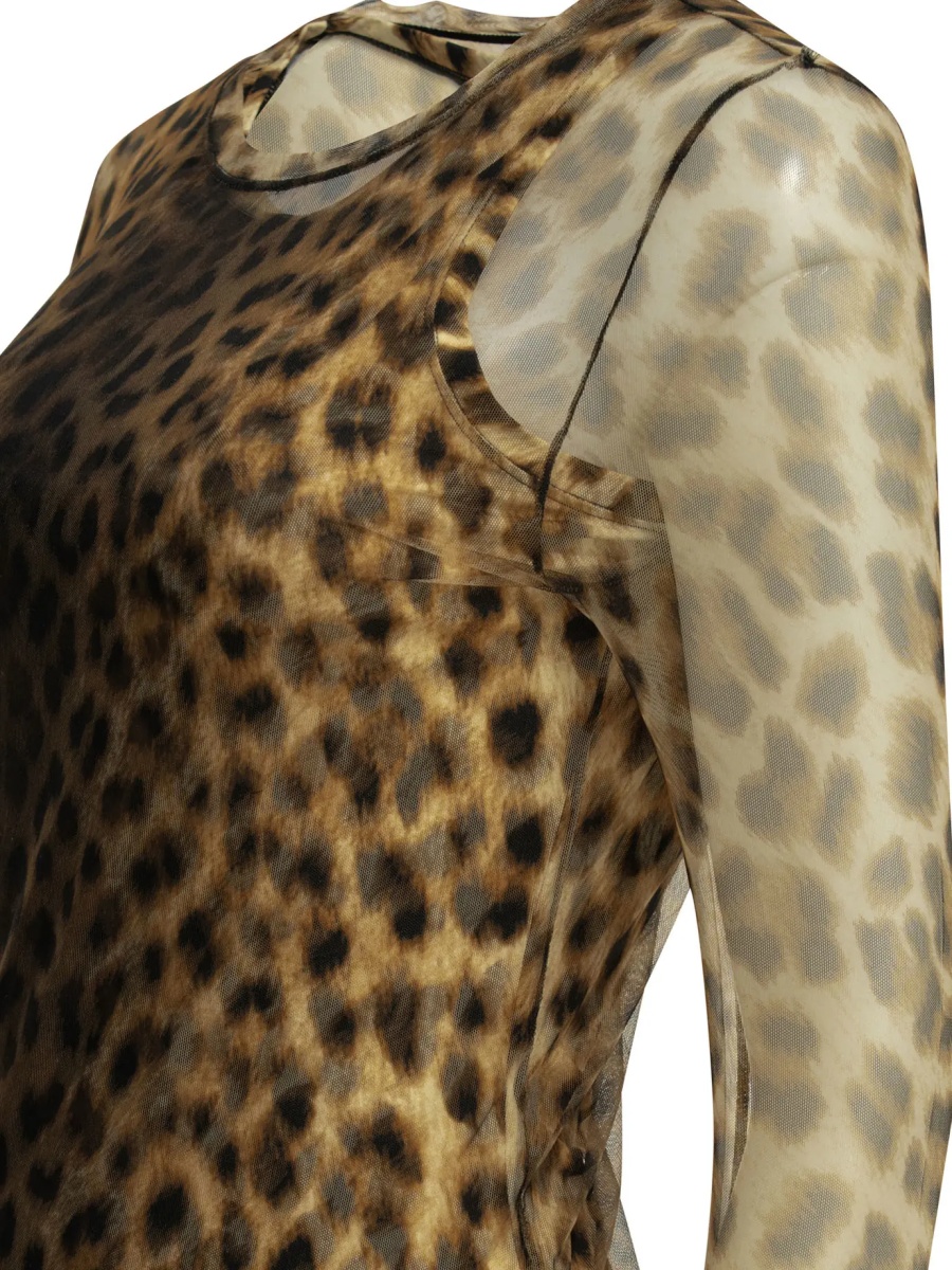 Bluza Fitted animalier top - Img 4
