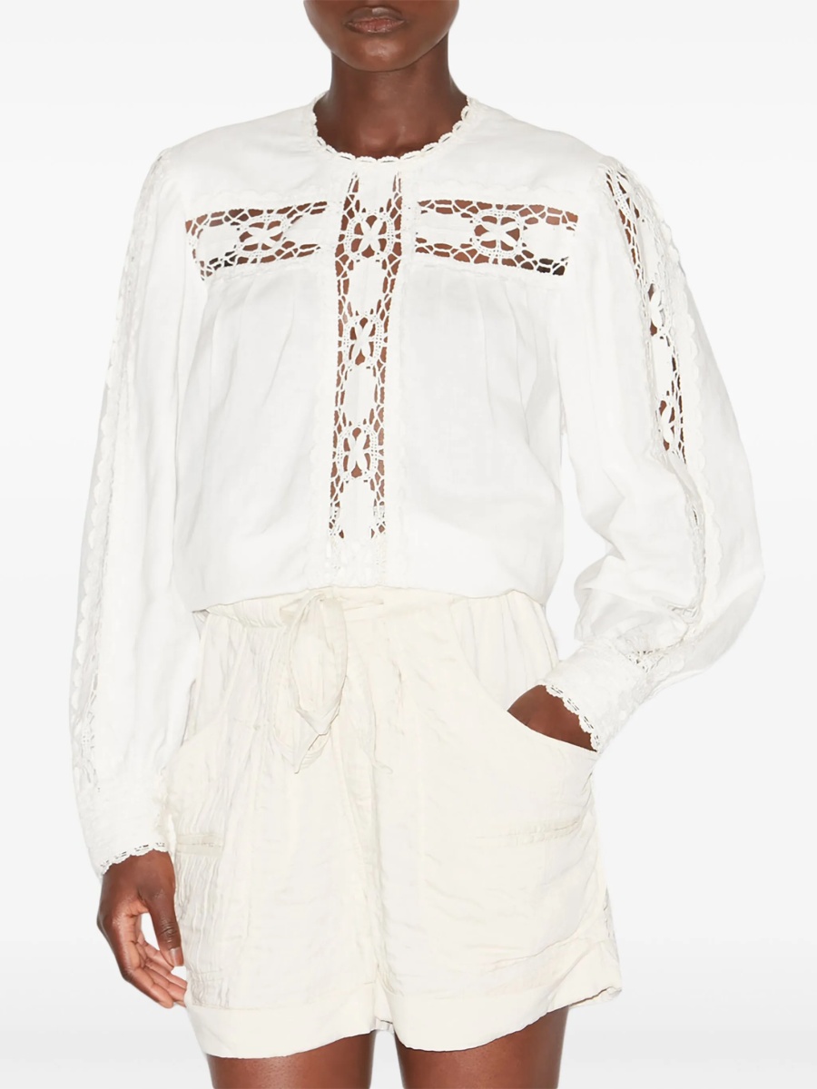 Bluza ISABEL MARANT ETOILE alba - Img 3