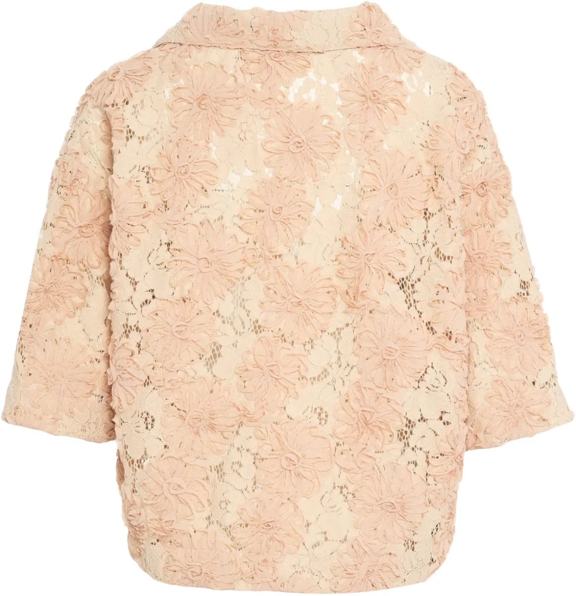 Bluza Lace blouse with floral pattern - Img 5