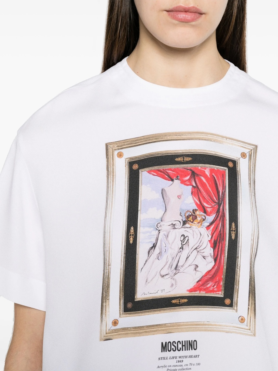 Bluza Moschino alba - Img 5
