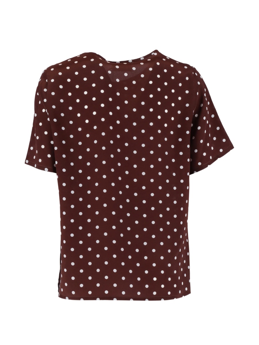 Bluza P.A.R.O.S.H. maro din matase - Img 2