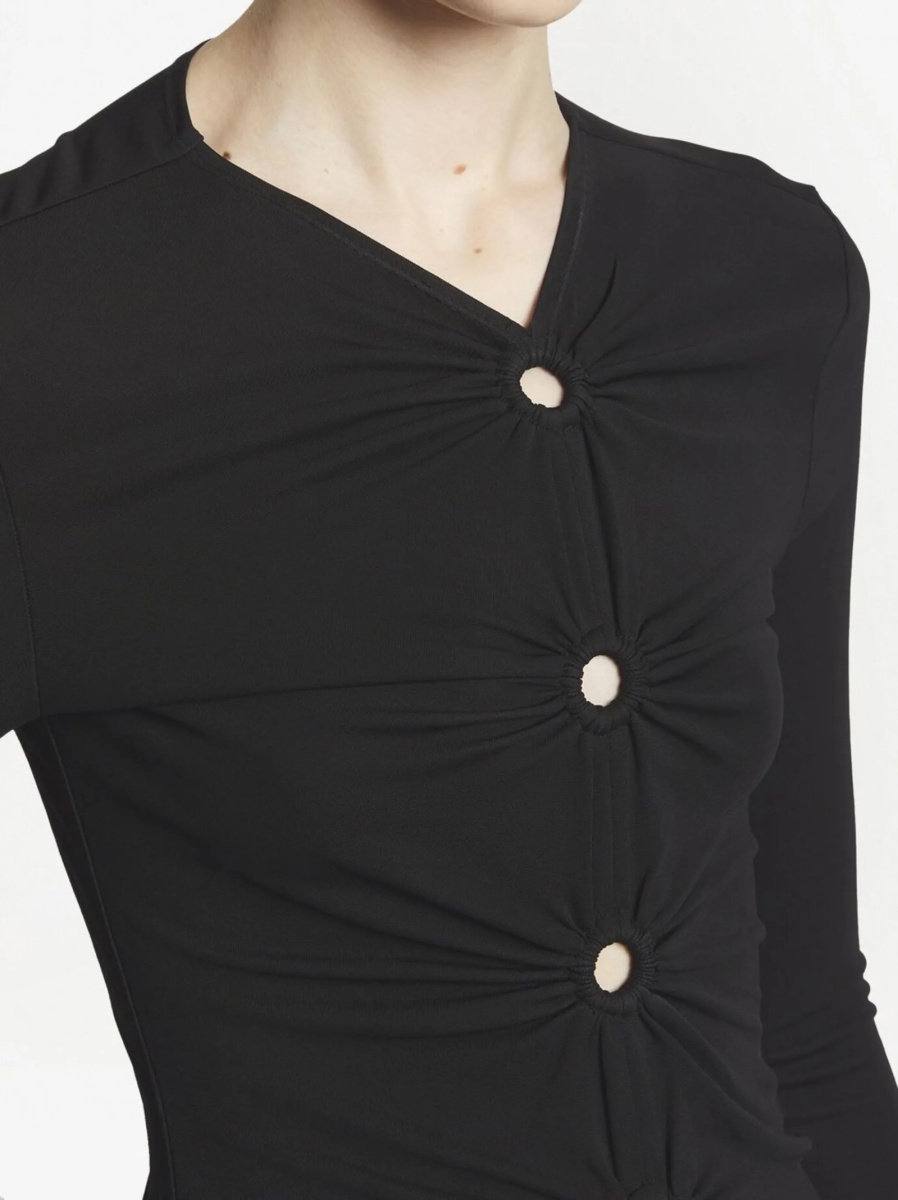Bluza PROENZA SCHOULER WHITE LABEL neagra - Img 5