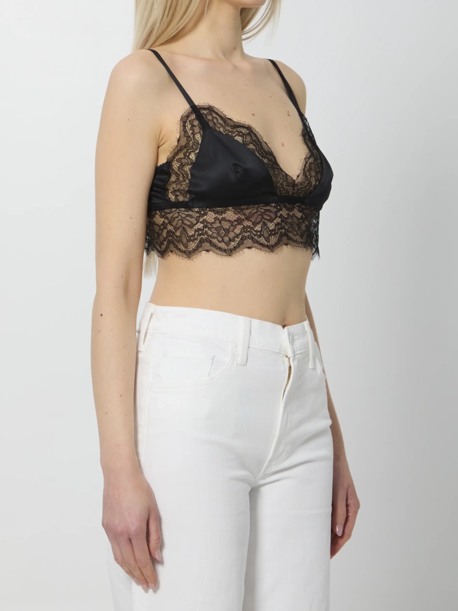 Bluza Satin Bralette With Lace - Img 2