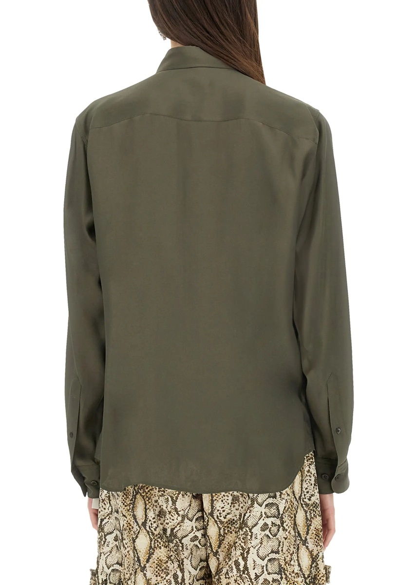Bluza Silk Blend Satin Shirt - Img 3