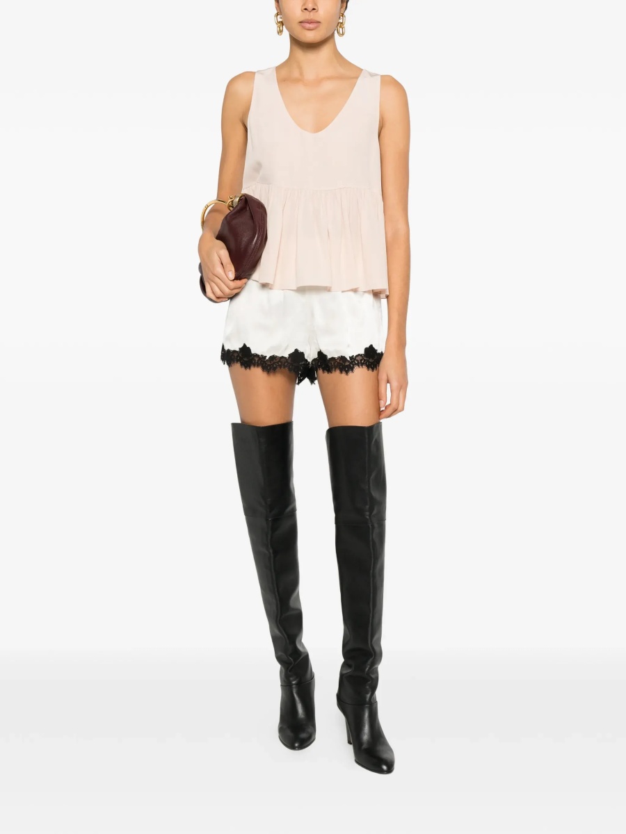 Bluza Silk crepe de chine top - Img 2