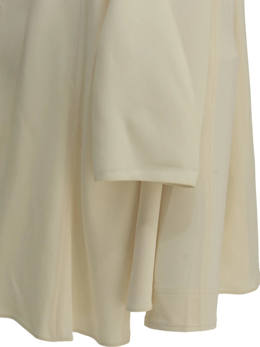 Bluza TOTÊME Blouse with a scarf neckline - Img 3