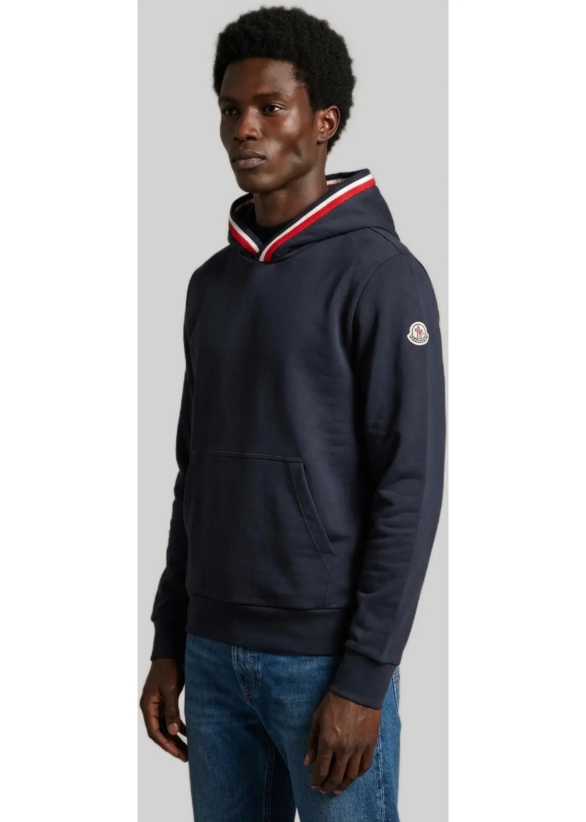 Bluza trening Hoodie Tricolour Detail - Img 2